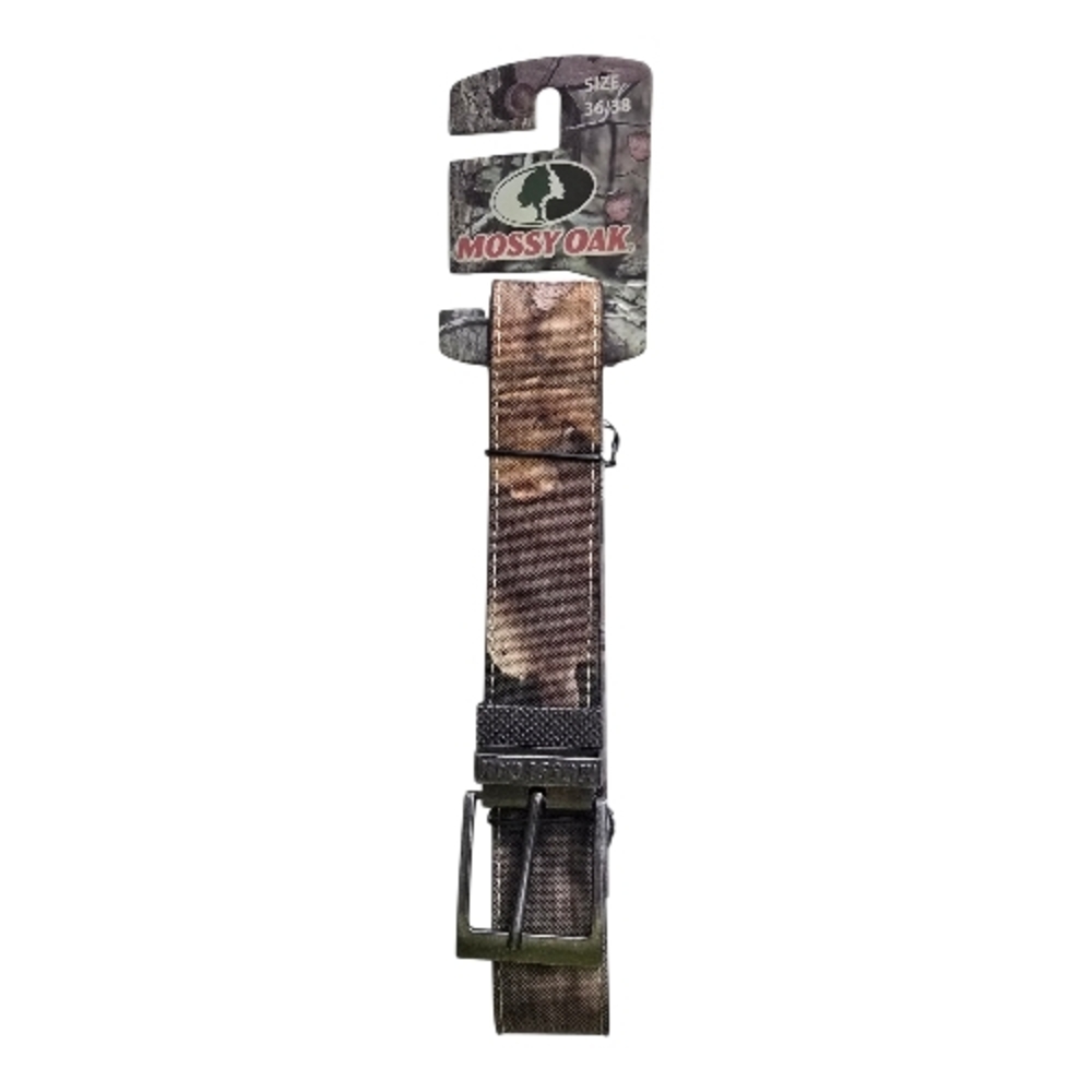 NWT Mossy Oak Camo Belt Mens Adjustable Hunting Outdoor Size 36-38